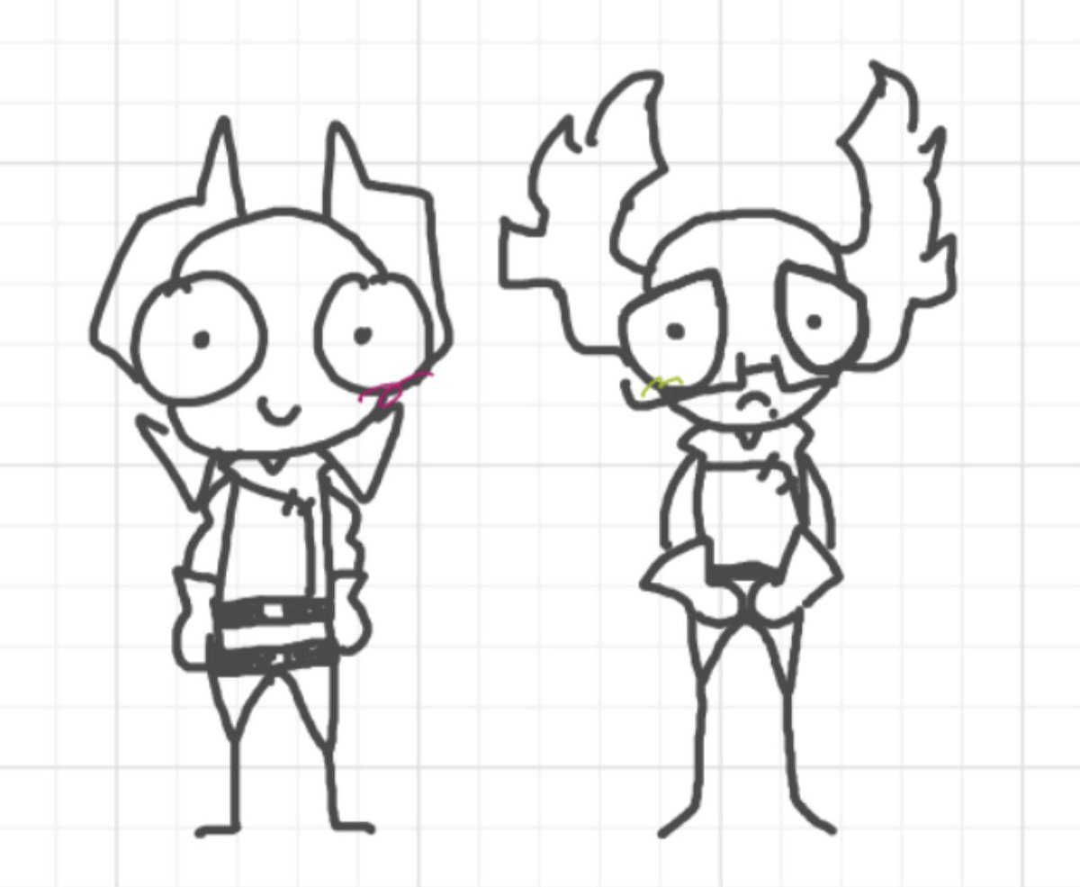 FreeSubkit's tweet image. Number 3! ! I really like the big eyes thingy so I draw them again