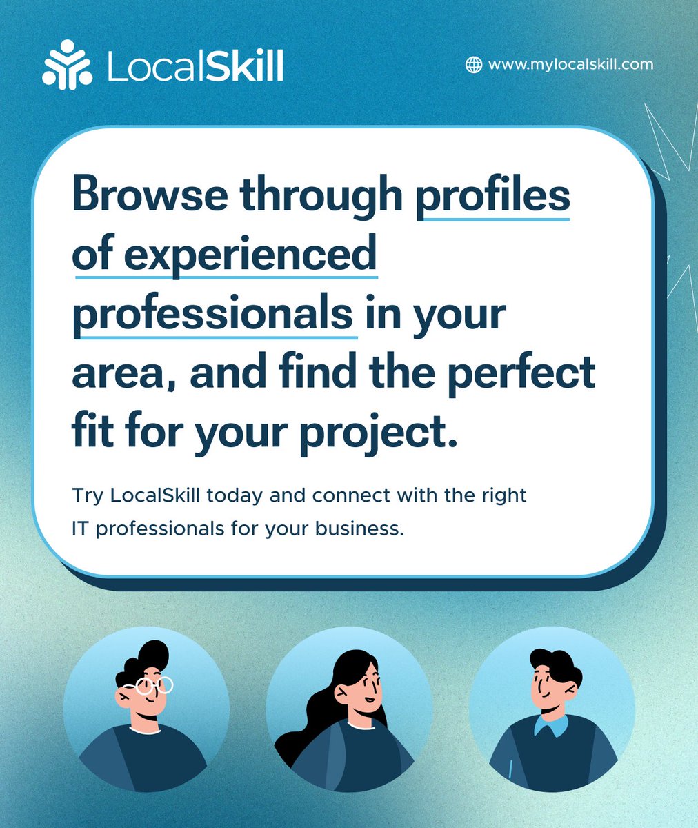 MyLocalSkill's tweet image. #IT #ITJobs #ITSpecialist #ITExperts #ITstaffing #Staffingservices #developers #ITServices #ITRecruiters #ITprofessionals #Engineering #manufacturing #Automative #Accounting #Recruiters #Recruiting #hiring #staffing #Recruitment #Canada 🇨🇦 #USA 🇺🇸
Visit: mylocalskill.com