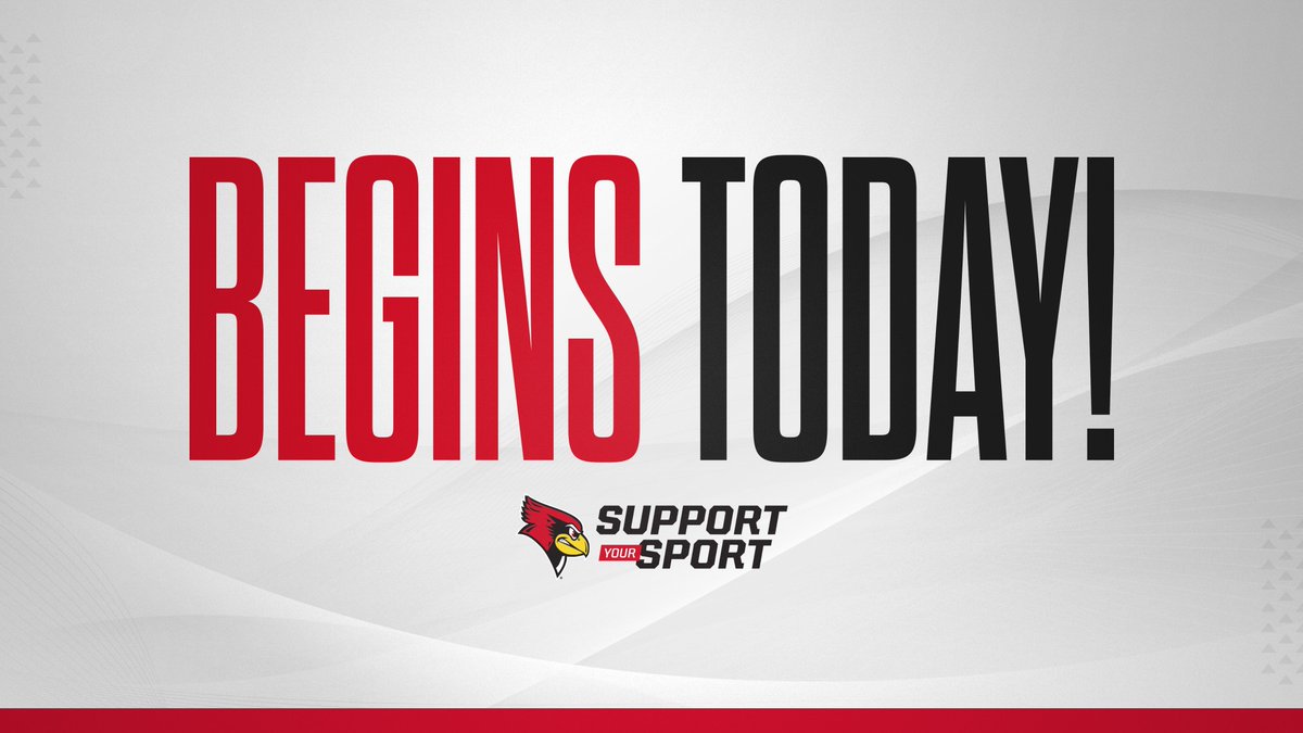 2024 Support Your Sport is here! 🙌 

Make a donation 𝗧𝗢𝗗𝗔𝗬 and help make a difference for Redbird Baseball!

Donate➡️ hatch.illinoisstate.edu/campaigns/base…