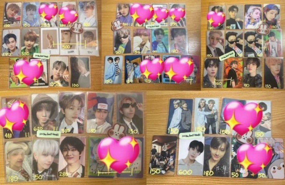 ꒰ wts lfb ph ꒱ #bannitables

✦ boy group pcs

𓄳 ₱50 off prices on pic

𓏸 tingi (prio taking more)
𓏸 onhand | x - sensitive
𓏸 payo/3 day dop w/ nrdp

rcbyt [banniandsell.carrd.co]

reply/dm to claim

🏷️: nct dream 127 doyoung seventeen jun genshin jjk photocard poca pc