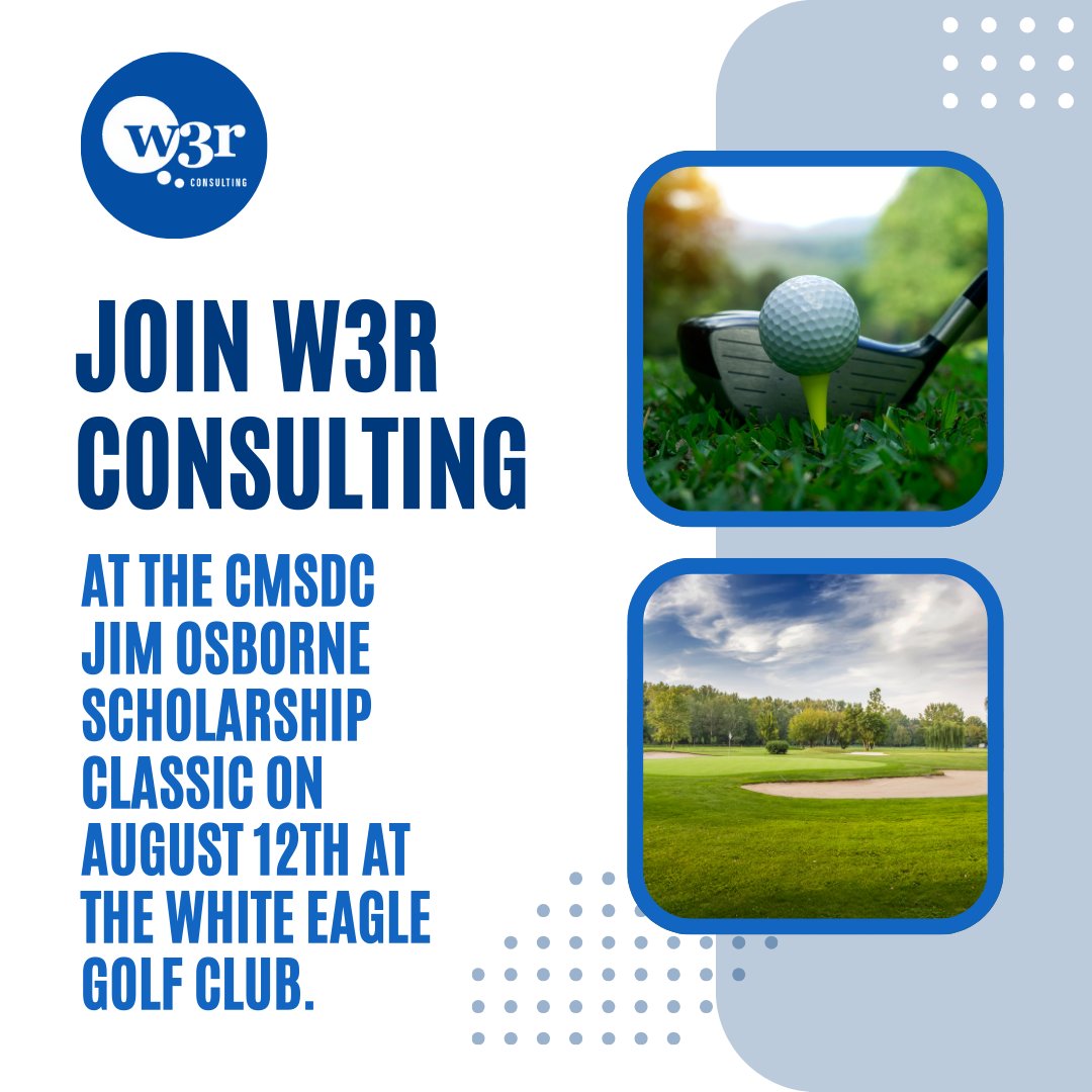 w3rConsulting's tweet image. Last year, the Jim Osborne Scholarship Classic helped 21 students throughout Chicago achieve their dreams of higher education. Can we help give even more scholarships to students this year? Join us and the CMSDC on August 12th to try. shorturl.at/Jgig6 #CMSDC #MBE