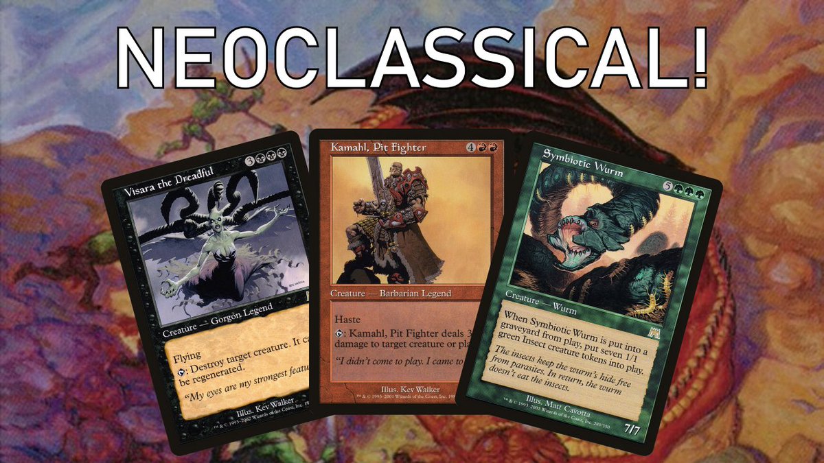 In today's video, I'm drafting <a href="/luckypaperMtG/">Andy from Lucky Paper</a> 's Neoclassical Cube, a nostalgia-forward cube that pursues the archetypes and play patterns of early Magic!

youtube.com/watch?v=3GgW5L…