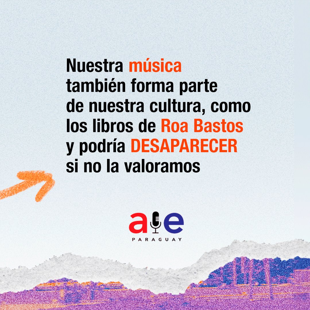 🫥 SI TE GUSTA, DALE PLAY. Sin los libros de Augusto Roa Bastos, el Paraguay sería diferente. #LaMúsicaQuePuedeDesaparecer