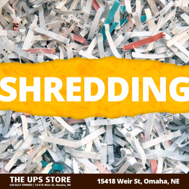TheUPSStore_NE's tweet image. 🗑️🔐  In collaboration with Iron Mountain®, we offer secure and efficient document destruction. Visit us at the UPS Store on 15418 Weir St. for your Shredding needs. #shredding #upsstore #omaha #nebraska #locallyowned #supportsmallbusinesses