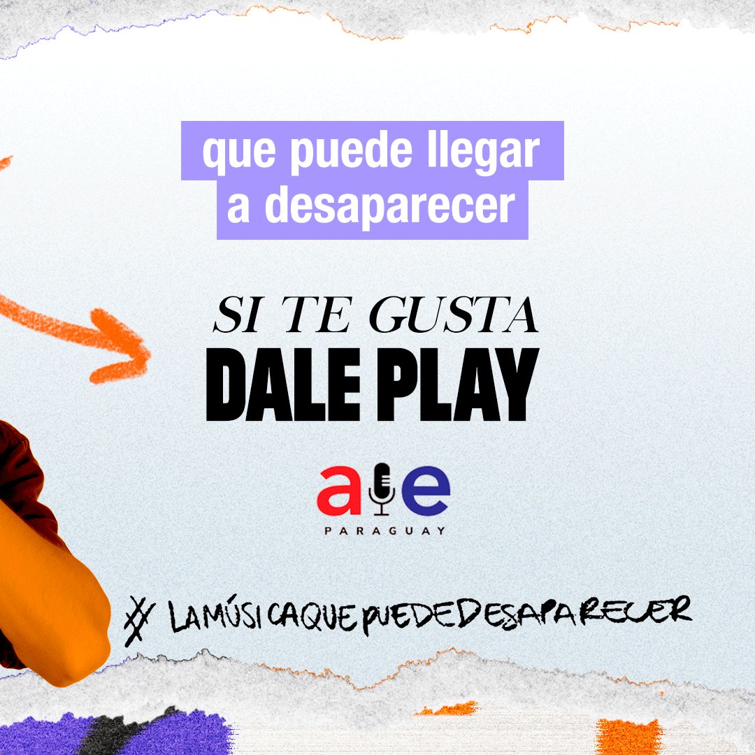 🪗 SI TE GUSTA, DALE PLAY. Es solo un play que puede ayudar a perpetuar nuestro legado. #LaMúsicaQuePuedeDesaparecer