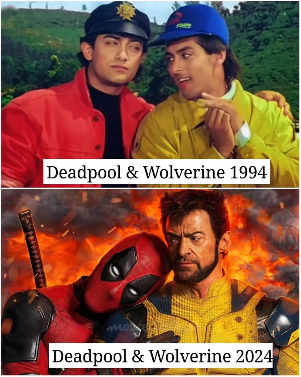 TheCoolZephyr's tweet image. #DeadpoolAndWolverine @VancityReynolds @RealHughJackman @BeingSalmanKhan
