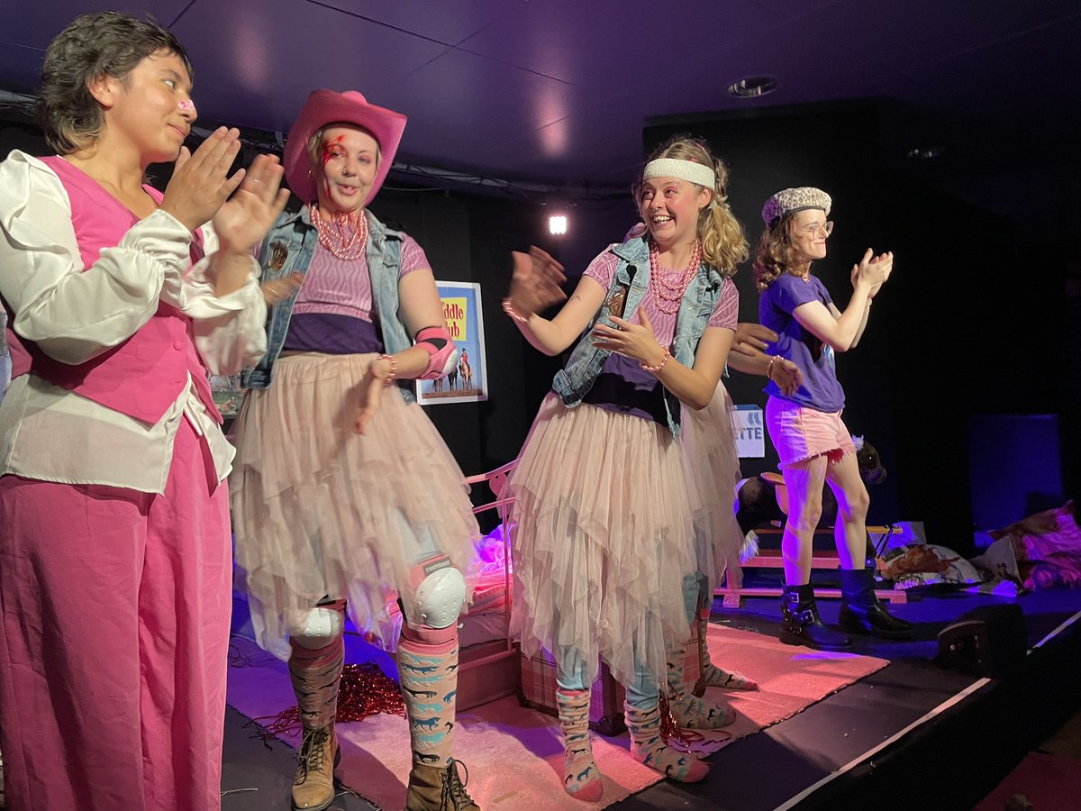 Surreal tail of a girl’s obsession with horses and her subsequent head injury in ‘All the Fraudulent Horse Girls’ at the Pleasance Theatre.  An Aussie troop can always be relied upon to do some top notch acting and to make things weird.