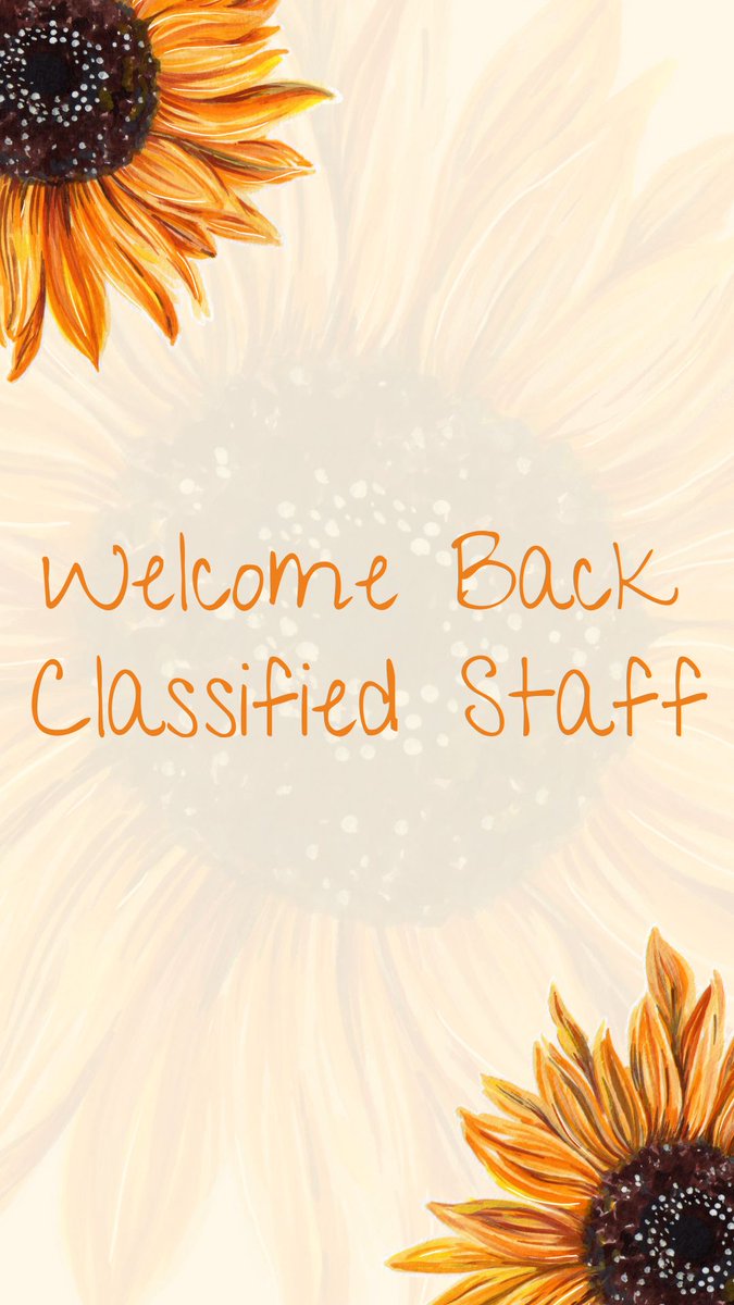 🎉 Welcome Back, Classified School Staff! 🎉

As we kick off another school year, we're excited to welcome back our amazing classified staff. Here's to a fantastic year ahead filled with growth, learning, and accomplishment! 🌟📚

#WelcomeBack
#BelongBelieveAchieve
