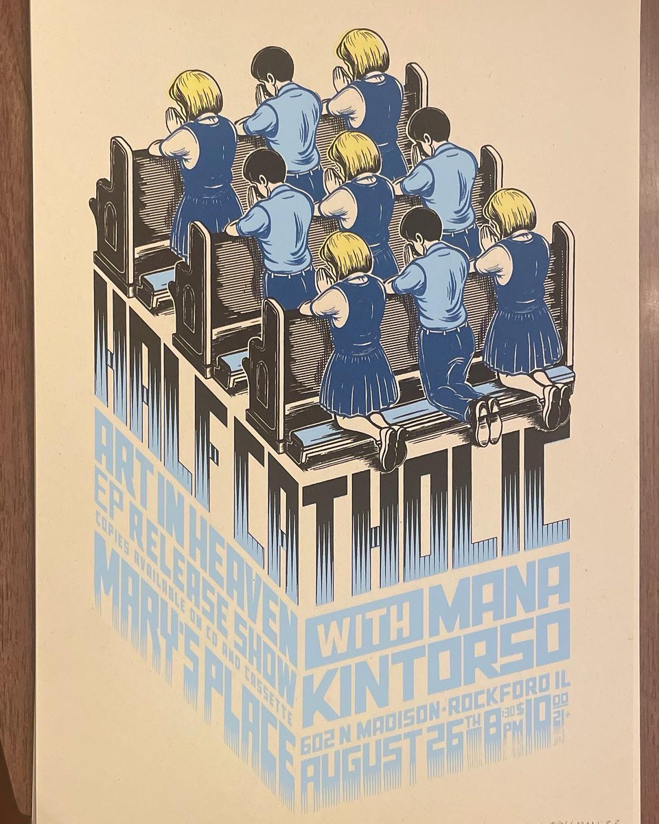 halfcatholic_'s tweet image. New merch items are on our bandcamp store! Limited screen printed posters and a new shirt color 

half-catholic.bandcamp.com