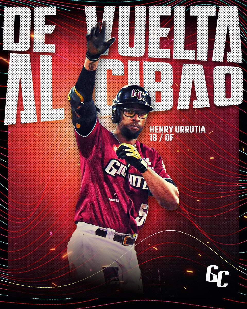JharynJerez's tweet photo. @Gigantes_Cibao anuncian la contratación de su primer refuerzo y se trata del conocido Henry Urrutia, quién tiene varias temporadas en el béisbol invernal dominicano jugando con dicho club. https://t.co/BwpXZvJ0nH
