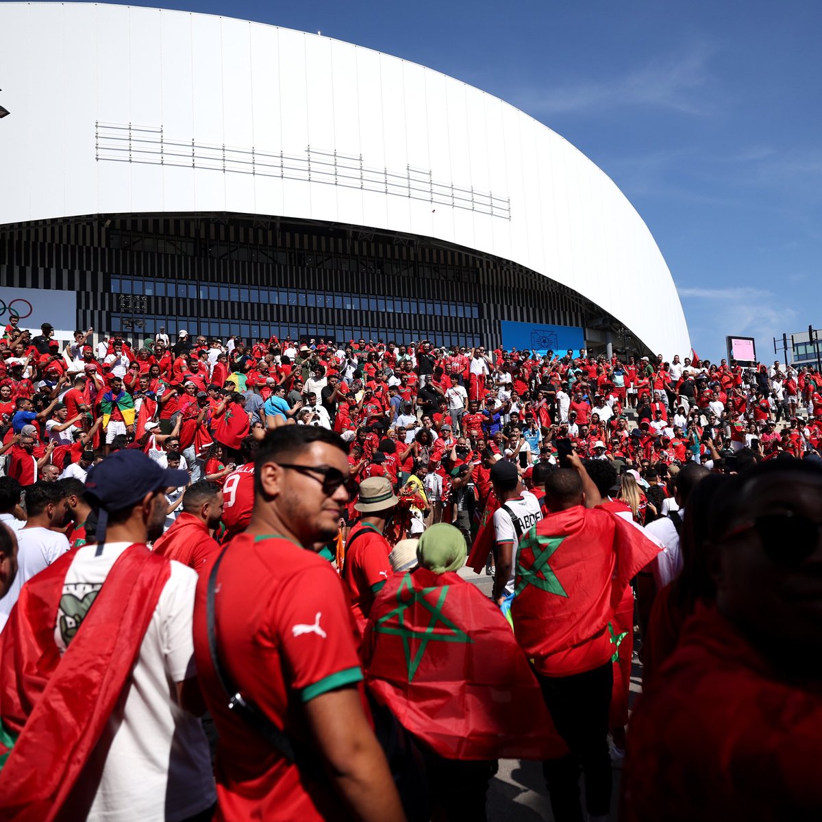 lnstantFoot's tweet image. Marseille est inondé de rouge et de vert. 🇲🇦🔴🟢

(📸 @FIFAWorldCup)
