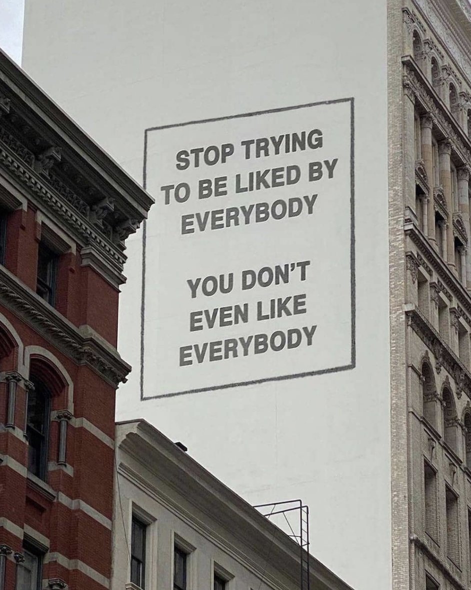 The root of people pleasing is not concern for others. It's concern for approval.

A fear of being disliked leads many people to put their image above their values.

A good reputation is not about being adored by all. It’s about earning the respect of those who matter most.
