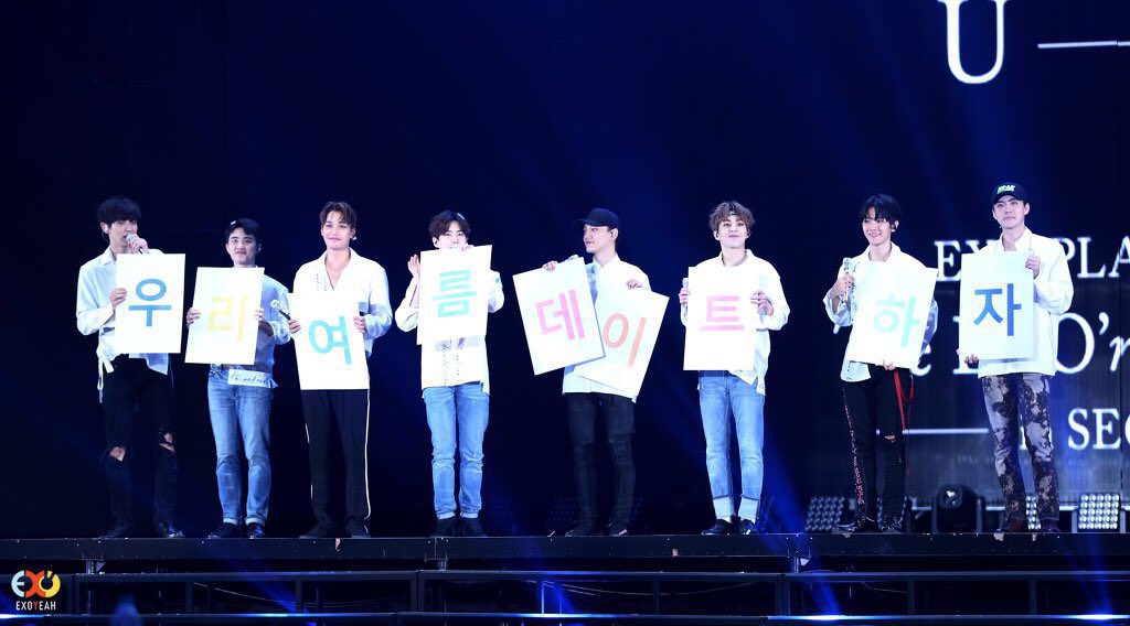 I_CEZY's tweet photo. โอ้โห รีล่า

“ไม่มีสมาชิกคนไหนใน EXO เลยที่เกิดในช่วงฤดูร้อน ฉะนั้น EXO-L จึงเกิดในช่วงฤดูร้อน (เพื่อเติมเต็มให้ฤดูกาลสมบูรณ์) และนั่นคือวิธีที่พวกเราใช้เวลาตลอดทั้งปีร่วมกัน”

😭😭😭😭😭😭😭😭😭😭😭😭😭 https://t.co/SvuAnxeUTq