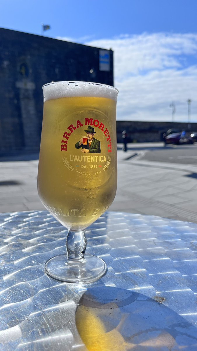 Sat having a pint by Portsmouth Harbour, post 2.5m run, after a brilliant first day working with young people on a summer transition prog., around confidence, expression and finding your path… When did this stuff start to happen 😂