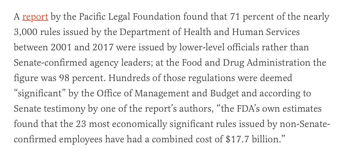 I was excited to learn today that Justice Neil Gorsuch's new book cites a 2019 study that I coauthored with <a href="/AngelaCErickson/">Angela C Erickson</a> on the ubiquity of federal rules issued by lower-level officials

thefederalist.com/2024/08/05/sch…