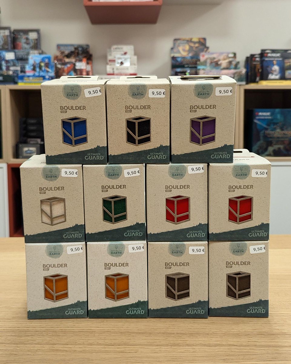 manatrust's tweet image. 🔥 #NuoviArrivi #DeckBox

👀𝗗𝗲𝗰𝗸 𝗕𝗼𝘅 - 𝗥𝗲𝘁𝘂𝗿𝗻 𝘁𝗼 𝗘𝗮𝗿𝘁𝗵 𝗕𝗼𝘂𝗹𝗱𝗲𝗿 𝟭𝟬𝟬+ - 𝗦𝘁𝗮𝗻𝗱𝗮𝗿𝗱 𝗦𝗶𝘇𝗲 - 𝗨𝗹𝘁𝗶𝗺𝗮𝘁𝗲 𝗚𝘂𝗮𝗿𝗱 𝟵,𝟱𝟬€

👉Proteggi al meglio il tuo mazzo ovunque tu sia!

🧙‍♂️manatrust.com