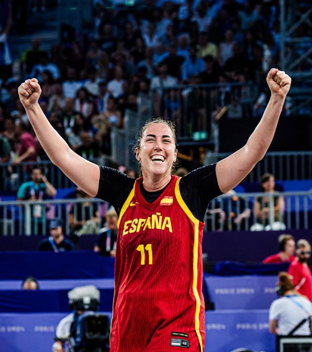 VEGA GIMENO SE VA A RETIRAR CON MEDALLA OLÍMPICA DE 3X3 👑🫶🏼