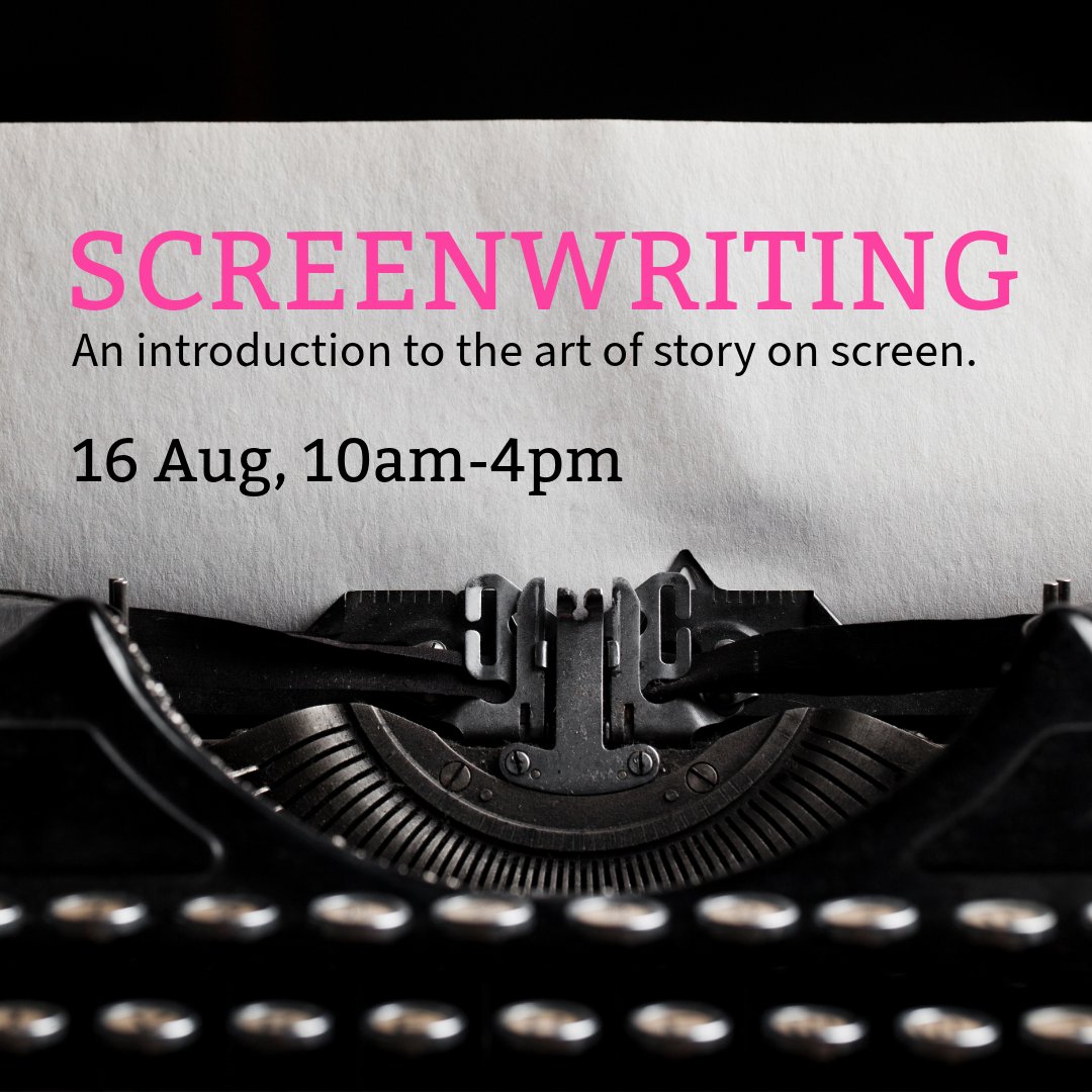 Landmark Arts Centre (@landmarkarts) on Twitter photo Film and TV lovers, join us for a screenwriting workshop on 16 Aug, 10 am-4 pm. No experience necessary - just bring your passion for storytelling. Let's unleash your inner storyteller! 📽️📝 #landmarkartscentre #screenwriting #storytelling Film and TV lovers, join us for a screenwriting workshop on 16 Aug, 10 am-4 pm. No experience necessary - just bring your passion for storytelling. Let's unleash your inner storyteller! 📽️📝 #landmarkartscentre #screenwriting #storytelling