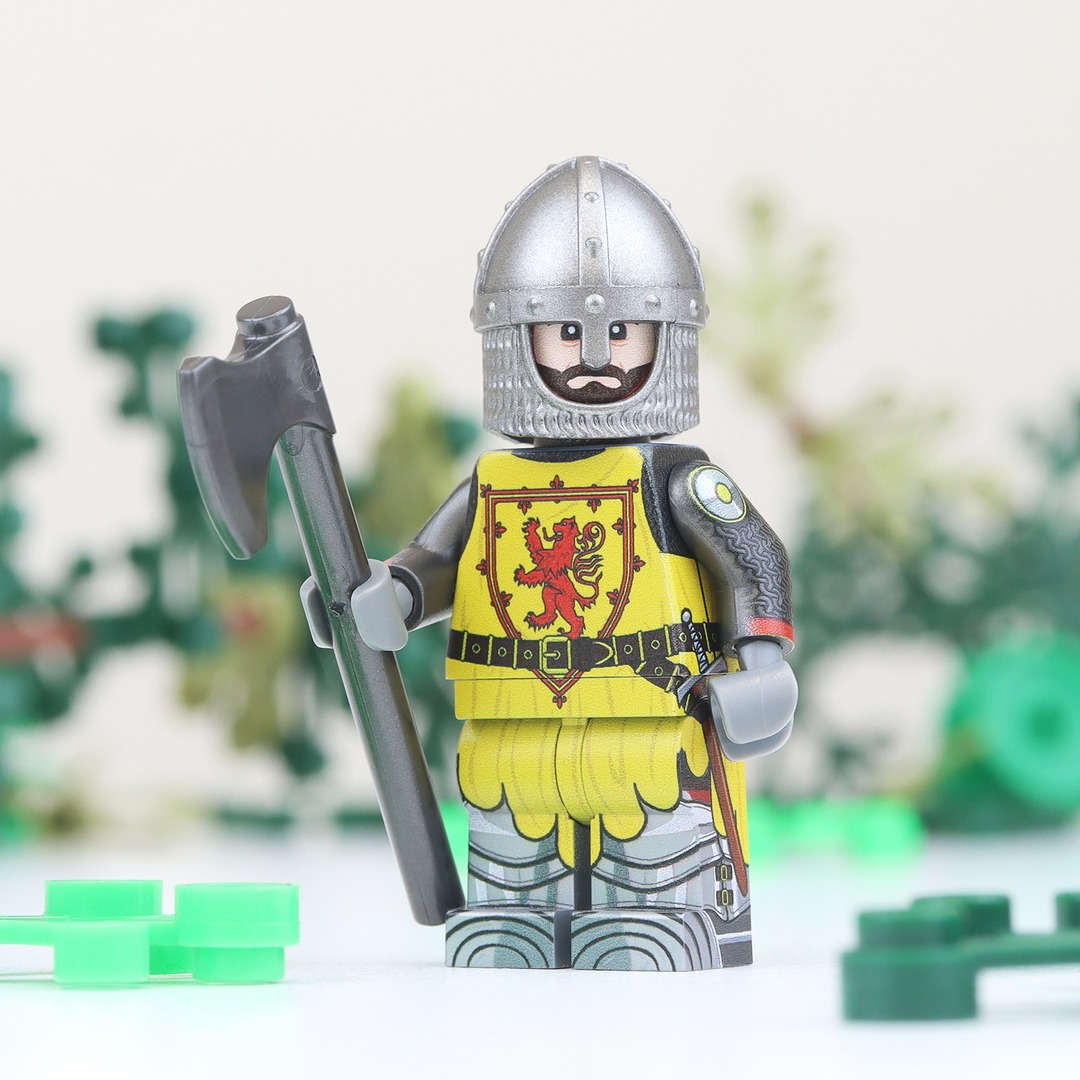 Take a look at our new Robert the Bruce minifigure that will be available this Friday at 4pm (BST)! Scottish history enthusiasts will need this minifigure in their collection! 
-
#scottish #scotland #unitedbricks #lego