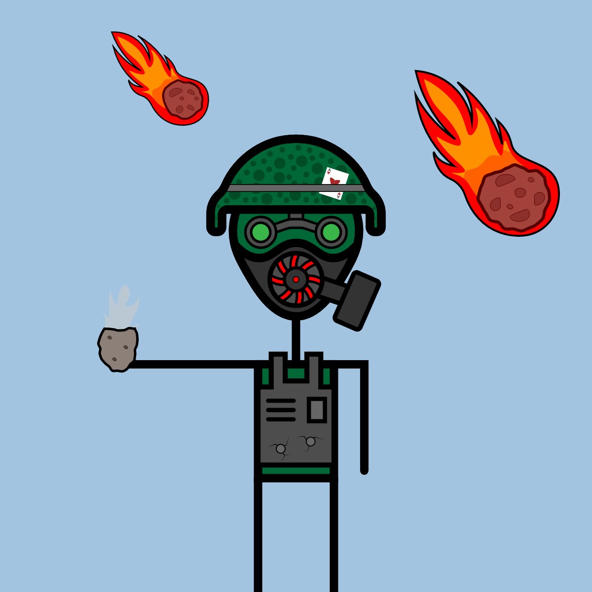 🔥 Massive Asteroid Attack  🔥
 
🔥 Repost  &amp;  Follow 🚀

🔥 Price : 0.001 #ETH 

opensea.io/assets/ethereu… via <a href="/opensea/">OpenSea</a>

#cryptosoldierx #NFT #Opensea #NFTCollection #NFTCommunity #CryptoArt #NFTsales #buynfts #digitalart #crypto #OpenSeaNFT #OpenSeaCollection #nftart #ETH