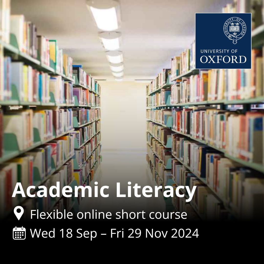 Brush up on your academic reading, note-making and writing skills! 📚✍

Whether you're new to higher education or returning to your studies after a break, this interactive course has been designed to provide you with the foundations of academic literacy: buff.ly/3LT1d9D