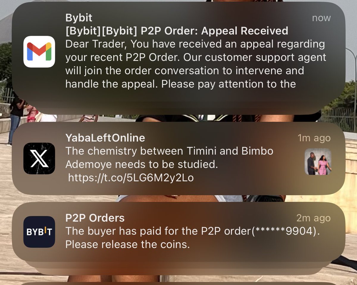 Dear lord @Bybit_Official just helped a p2p vendor scam me of $200😭 Kindly  REPOST & tag them!! I submitted an order to sell USDT, and after a few  minutes, the buyer clicked