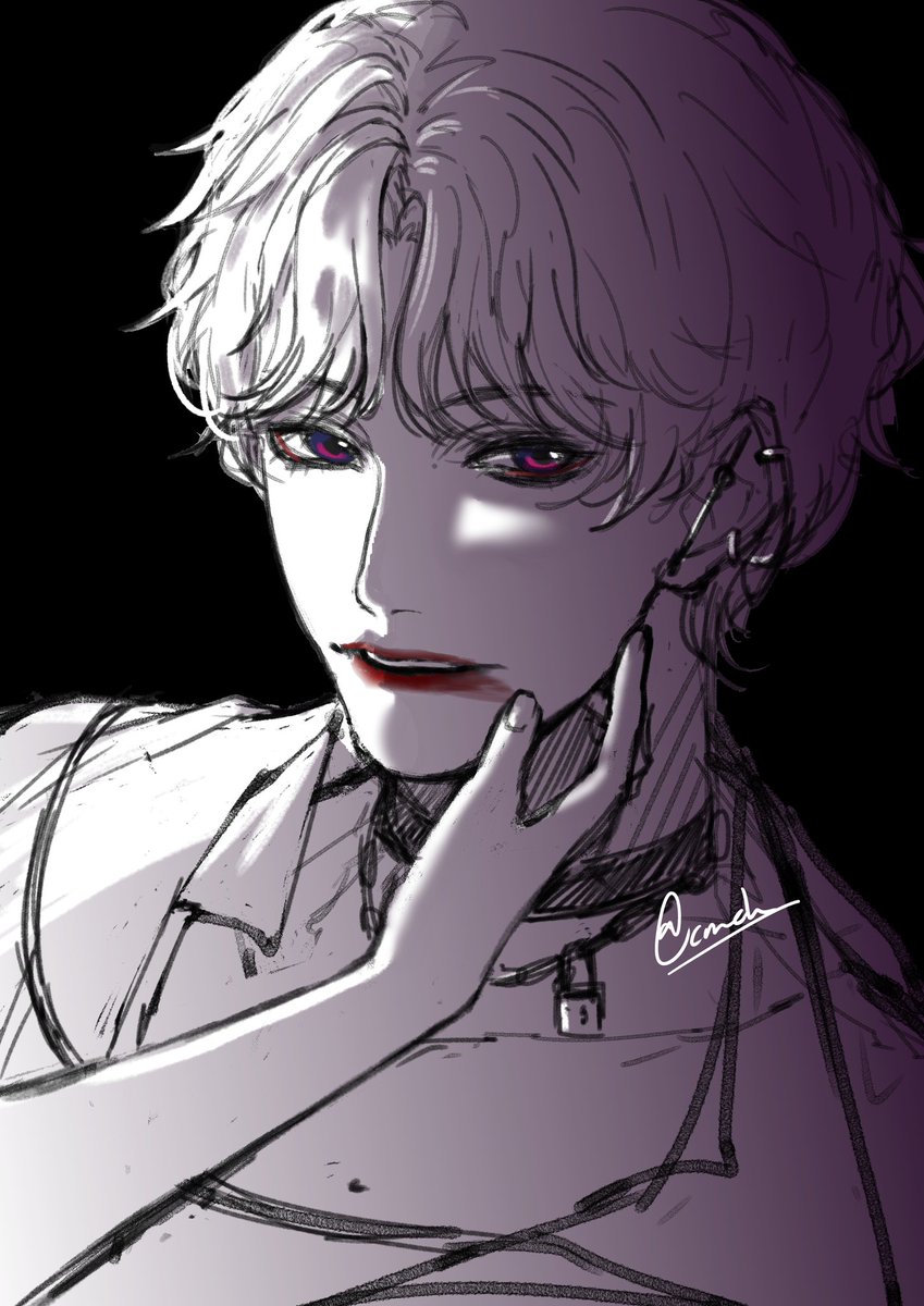 Conch1002's tweet image. 🥹💋祁煜我香草泥 #Rafayel #LoveandDeepspace #恋与深空 #祁煜