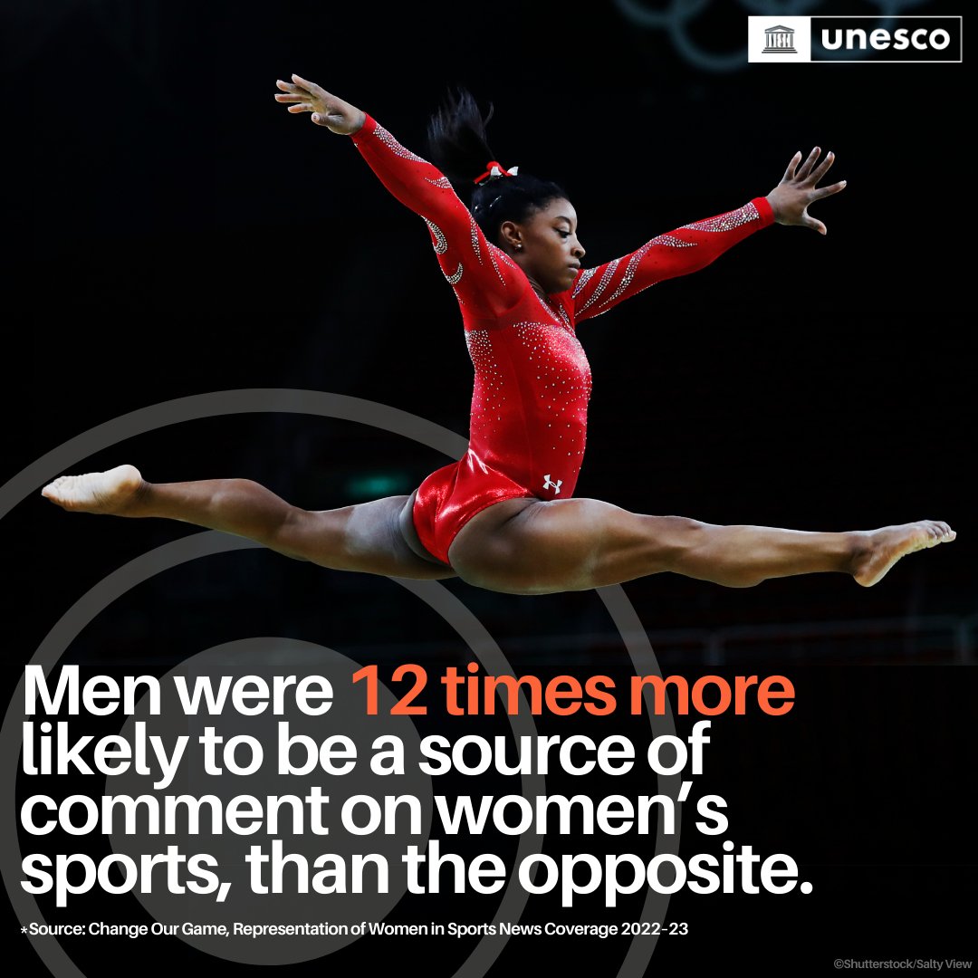 Supporting women athletes goes beyond the game. We must respect and amplify their voices both on and off the field.

It's time to #ChangeTheGame.

Learn more: unesco.org/en/olympic-gam…