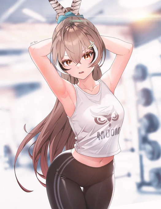 Gym Moom!~ #drawMEI 
