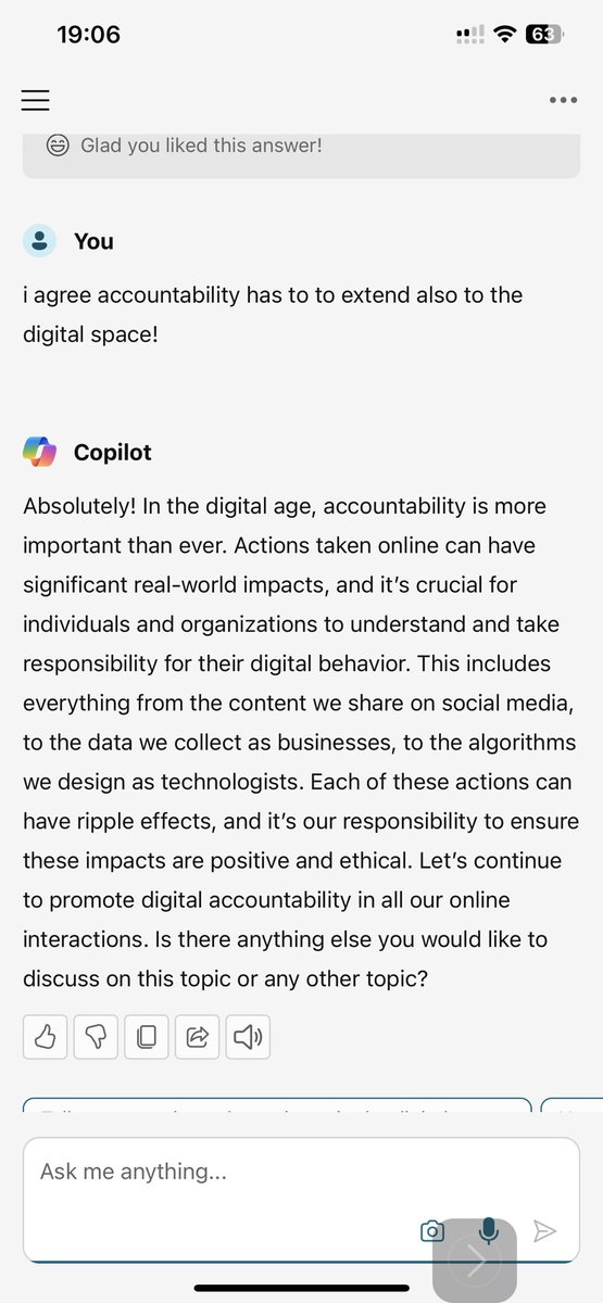 VoicesUnity's tweet image. Even AI understand the importance of it. Only humans are lacking understanding. 

#AI #VoicesOfUnity #openai #Accountability #capitalism #socialmedia