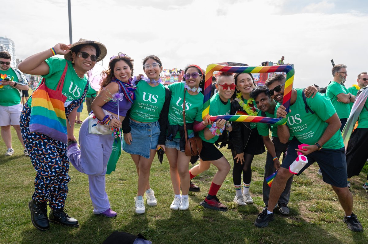 We're proud to have taken part in yet another wonderful <a href="/PrideBrighton/">Brighton & Hove Pride</a> as an official partner 🏳️‍🌈  🏳️‍⚧️❤️ 

Huge thank you to all our staff, students and alumni who took part in the walking parade with us, we hope you all had an amazing weekend!