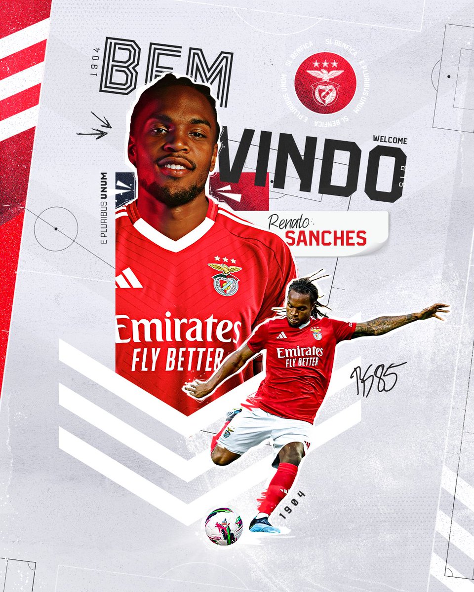 🔴⚪ 𝗗𝗲 𝘃𝗼𝗹𝘁𝗮!

#RenatoSanches