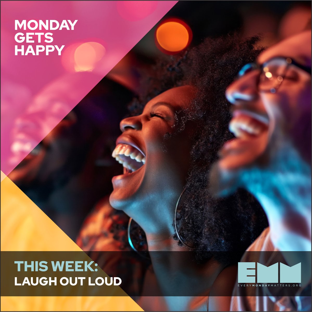 Emotions can be tricky to navigate! This week, let’s keep it simple: LAUGH OUT LOUD!  Laughter is a powerful way to uplift our spirits. Find joy in the little moments and let those giggles flow! 💖