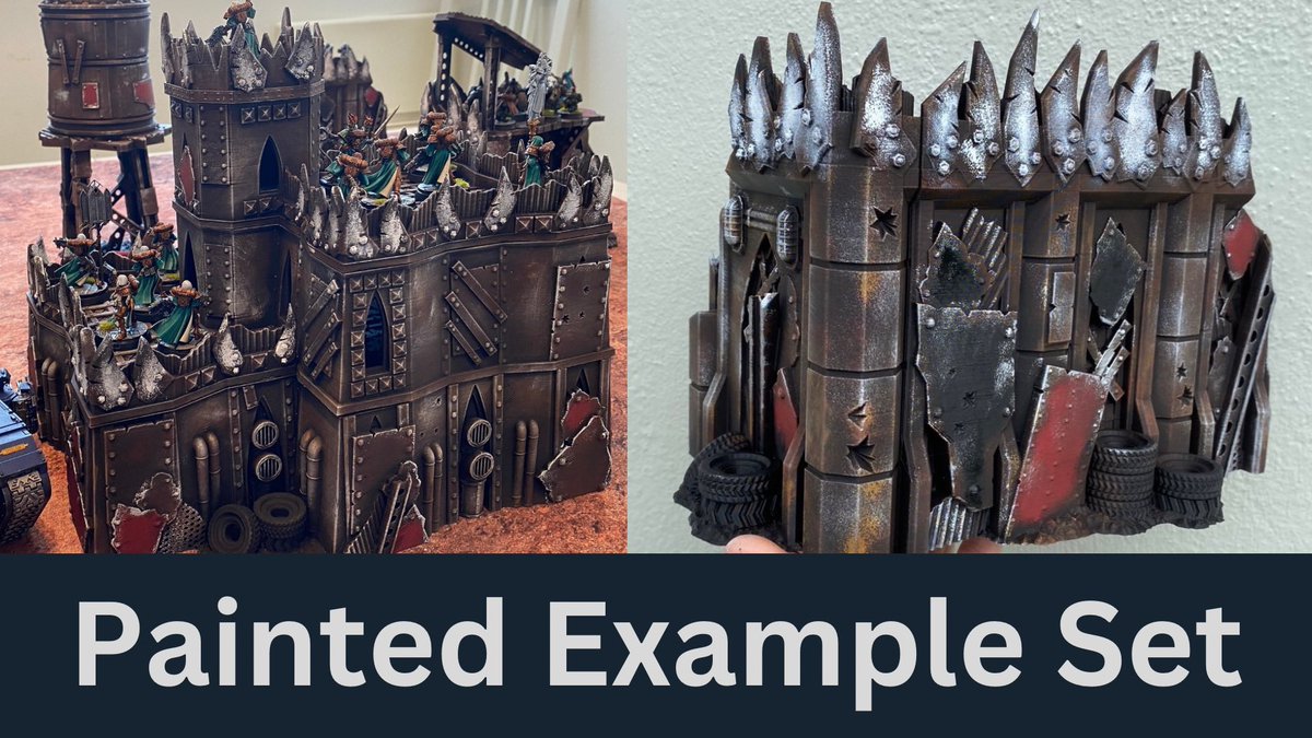 rok_minis's tweet photo. Two full tables of terrain are up for sale. One is primed and the other fully painted. Open to a sensible offer if a club/group/enthusiast wanted to take both sets. DM me if you are interested https://t.co/EJsAKZsM3g