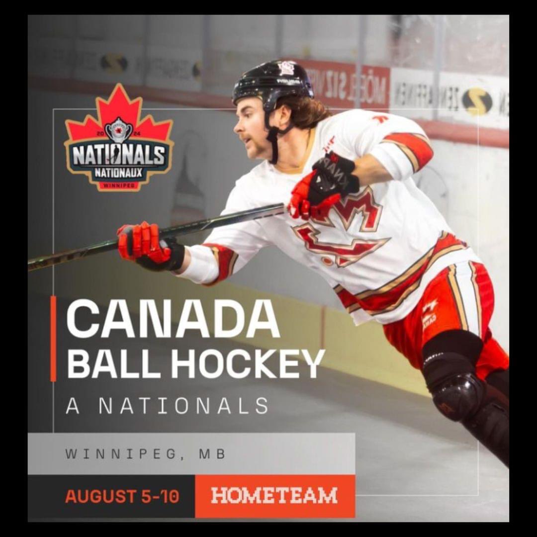 The 2024 @CanBallHockey A - Masters - Legends Nationals starts today in Winnipeg. Visit canadaballhockey.ca for schedules, standings and stats and to watch game LIVE to cheer on our BC Teams throughout the week.

GO BC!!!