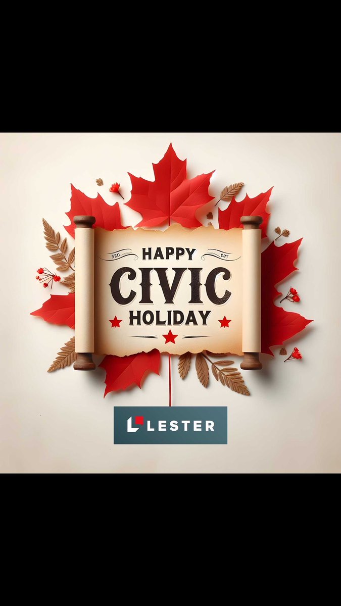 group_lester's tweet photo. As we enjoy this long weekend, we want to express our gratitude to our incredible team and the communities we serve.
Enjoy the break, and here's to more great projects on the horizon! Relax, recharge, and have a fantastic Civic Holiday!
#CivicHoliday #LesterConstructionGroup https://t.co/twDG3waYSV