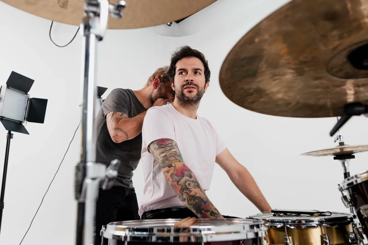 Storm_Orchestra's tweet photo. A few shots of how "Bright Soul" music video was made a few weeks ago, with our friends and team 🤝
How do you like the result? 😏

#stormorchestra #brightsoul #musicvideo #bts #behindthescene #behindthescenes #rock #rockmusic https://t.co/fHRfKNSyqe