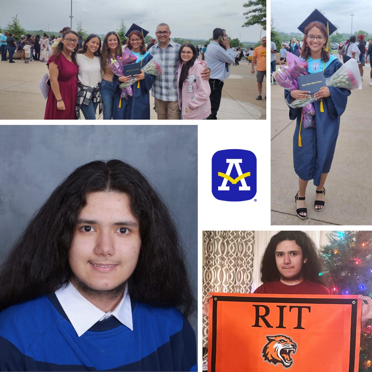Just two months ago, we celebrated the #classof2024 as they walked the stage to receive their diplomas. Today, we're highlighting two of those graduates and their inspiring stories. Read more via <a href="/NETimesOfficial/">Northeast Times</a>: bit.ly/3yf35Xc. #AgoraProud