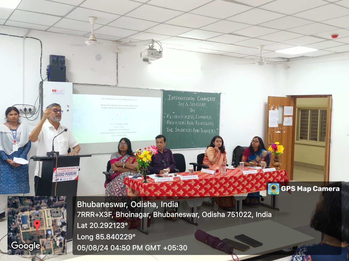 RDWUniversity's tweet photo. International #CommerceDay celebration and Seminar on "Restructuring Commerce Education and Reskilling the Students and Teachers", organised by the Department of Commerce, #RDWU, Bhubaneswar on 05.08.2024.
@CMO_Odisha
@GovernorOdisha @DHE_Odisha @EduMinOfIndia  @dpradhanbjp https://t.co/gl33jQez8P