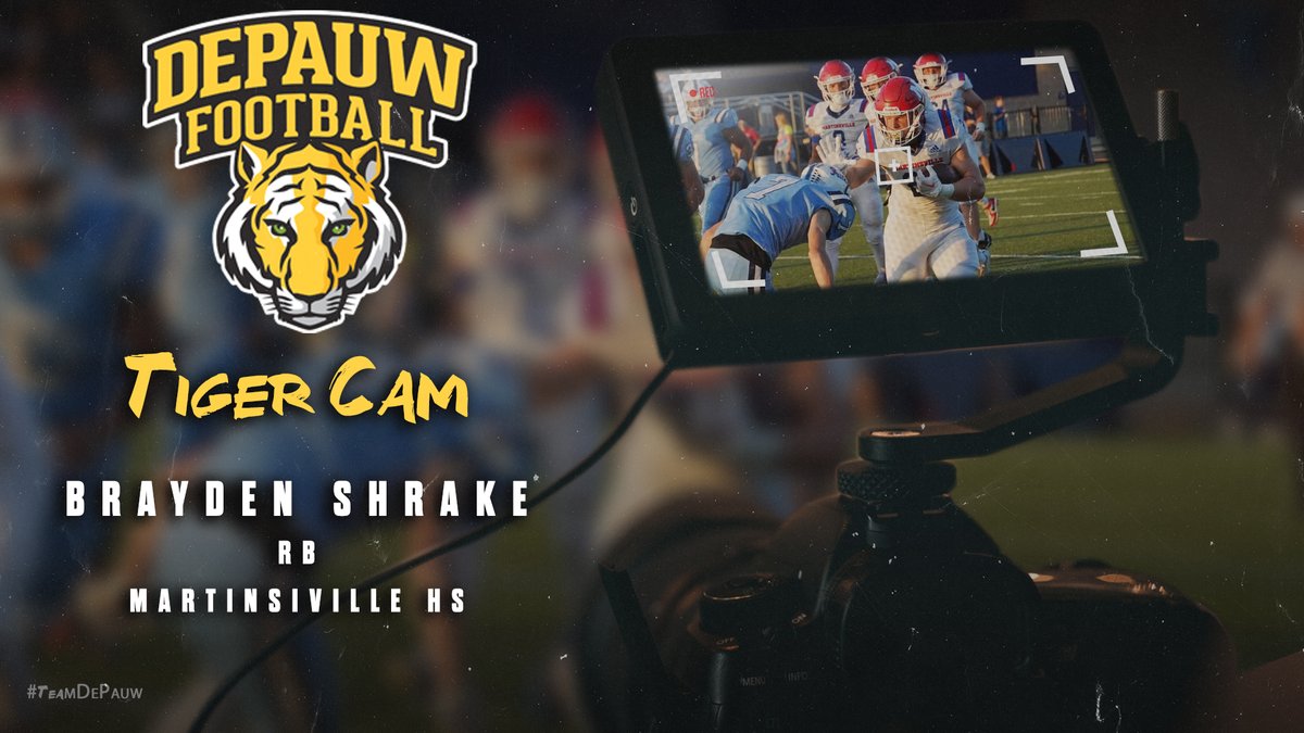 DePauw Football (@depauwtigersfb) on Twitter photo ๐ช๐ฒ๐น๐ฐ๐ผ๐บ๐ฒ ๐๐ผ ๐๐ต๐ฒ ๐๐ฎ๐๐๐น๐ฒ,
<a href="/BraydenShrake25/">Brayden Shrake</a>!
#TigerPride | #TeamDePauw ๐ช๐ฒ๐น๐ฐ๐ผ๐บ๐ฒ ๐๐ผ ๐๐ต๐ฒ ๐๐ฎ๐๐๐น๐ฒ,
<a href="/BraydenShrake25/">Brayden Shrake</a>!
#TigerPride | #TeamDePauw