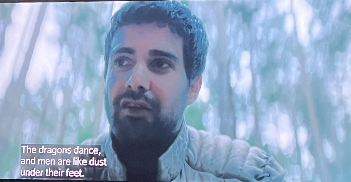 I actually felt bad for him. But not exactly just him, I felt bad for all of those that will suffer. Next season will be fire. And blood. 🔥 🩸