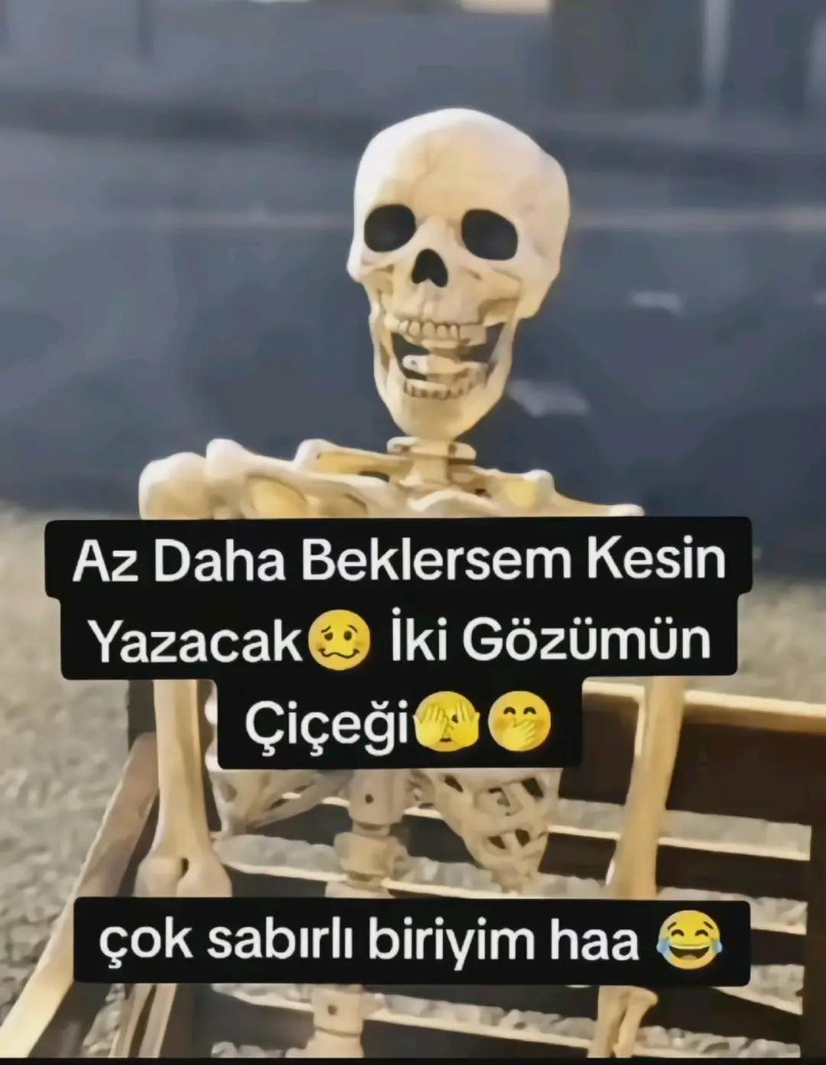 Hakikâten Sabır deryası oldum.🤔