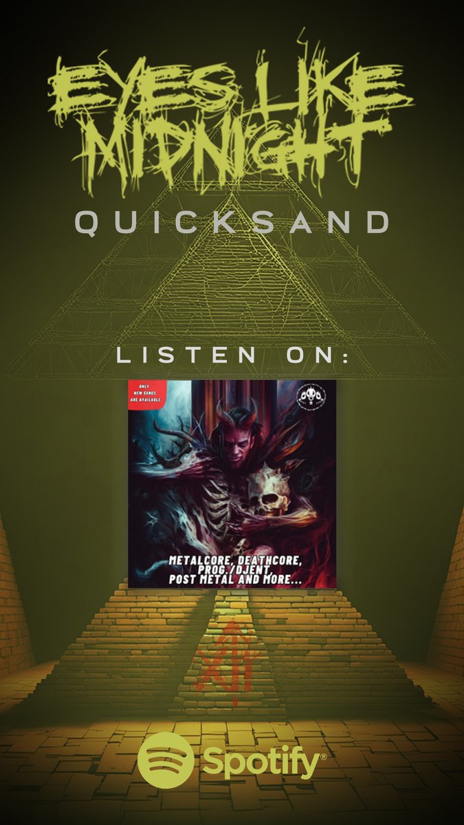 Thank you <a href="/Extreminal/">Extreminal Metal Magazine</a> for adding QUICKSAND to your playlist! Go listen here: open.spotify.com/playlist/0kV07…