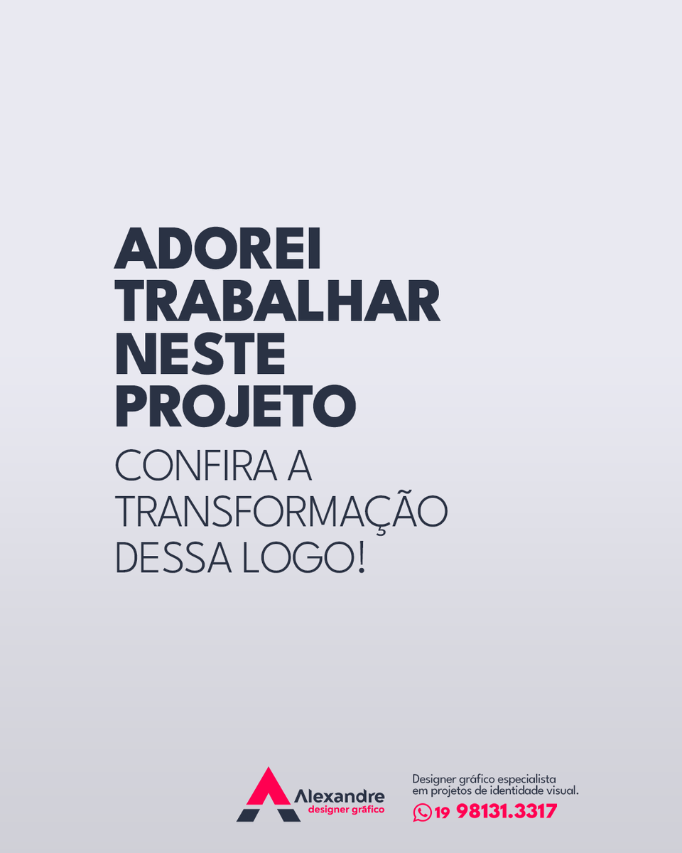 AlexandreDesig4's tweet photo. Adorei trabalhar neste projeto.
Confira a transformação desta logo!
Precisando de logo e identidade visual?
Vamos bater um papo!

Peça sua proposta pelo Whats (19) 98131.3317
https://t.co/88He7886dU ou
ola@alexandredesignergrafico.com

#logo #designer #idv #saojoaodaboavista https://t.co/2sJSvXfwR8