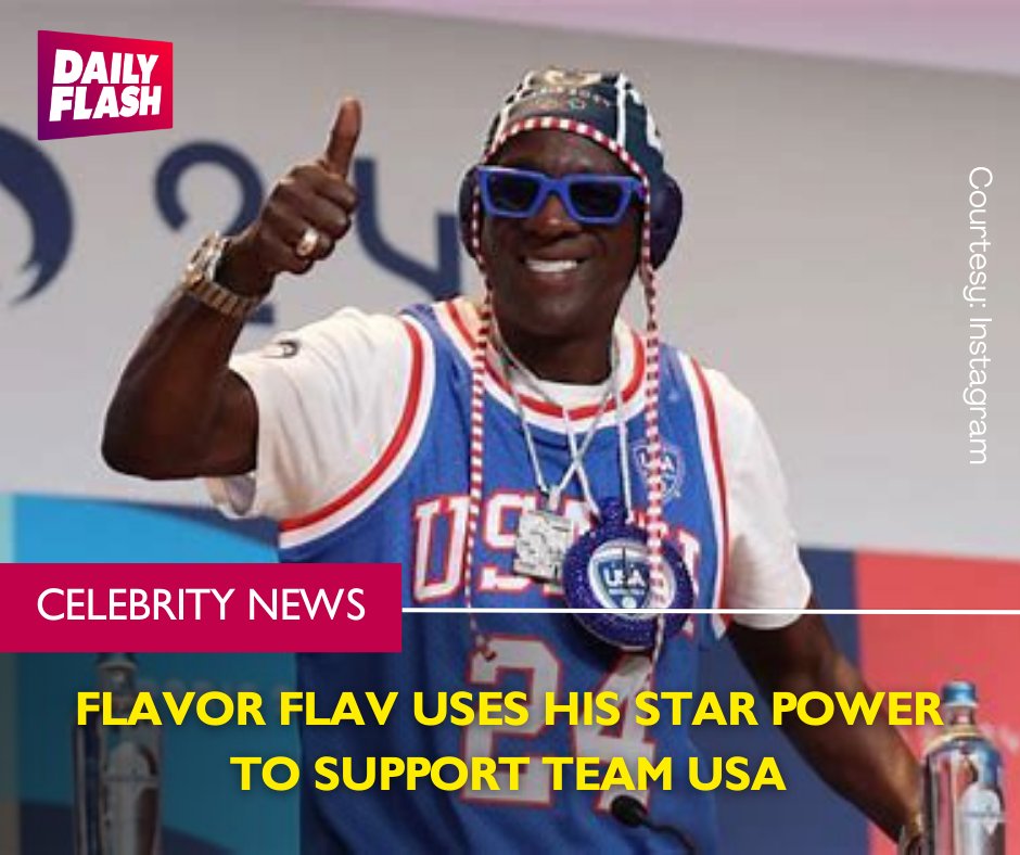 What better person than Father Time, aka #FlavorFlav, to have in your corner at the #2024Olympics? The Hip-Hop Icon loves the athletes so much that he has bankrolled many of their expenses so they can go for gold in #Paris. Should the athletes be taken care of while competing?