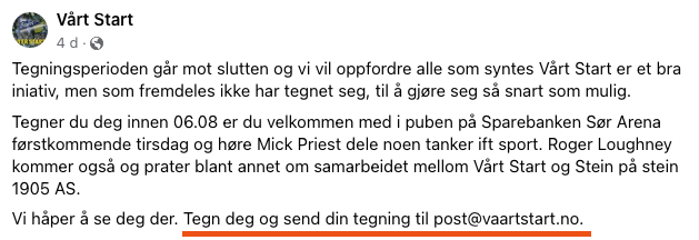 Startfansen tweet media