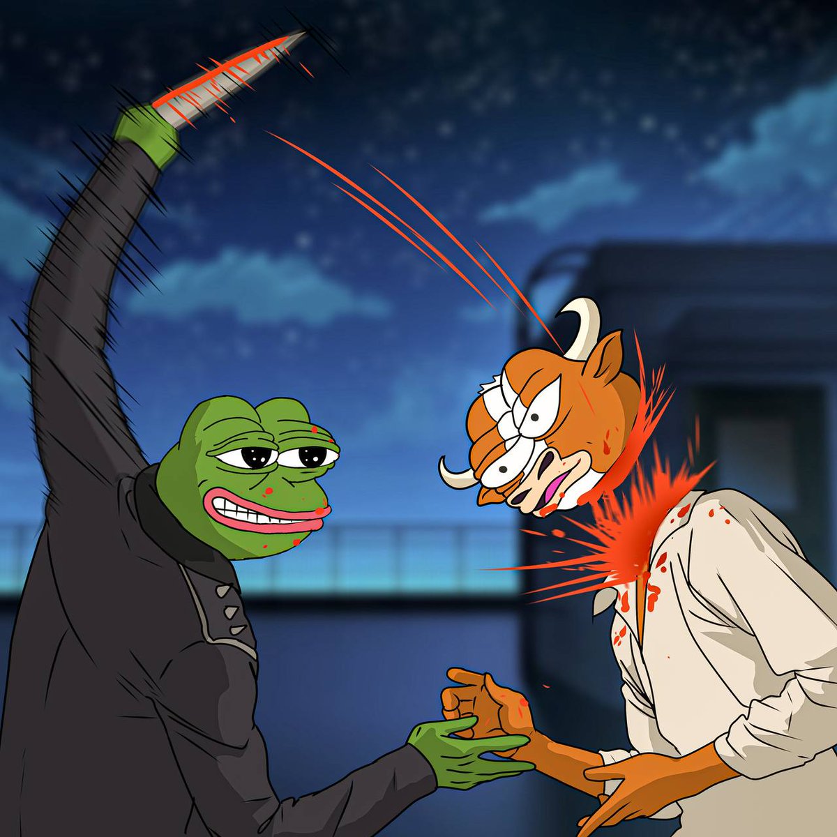 Blood on the streets - CTO tweet media