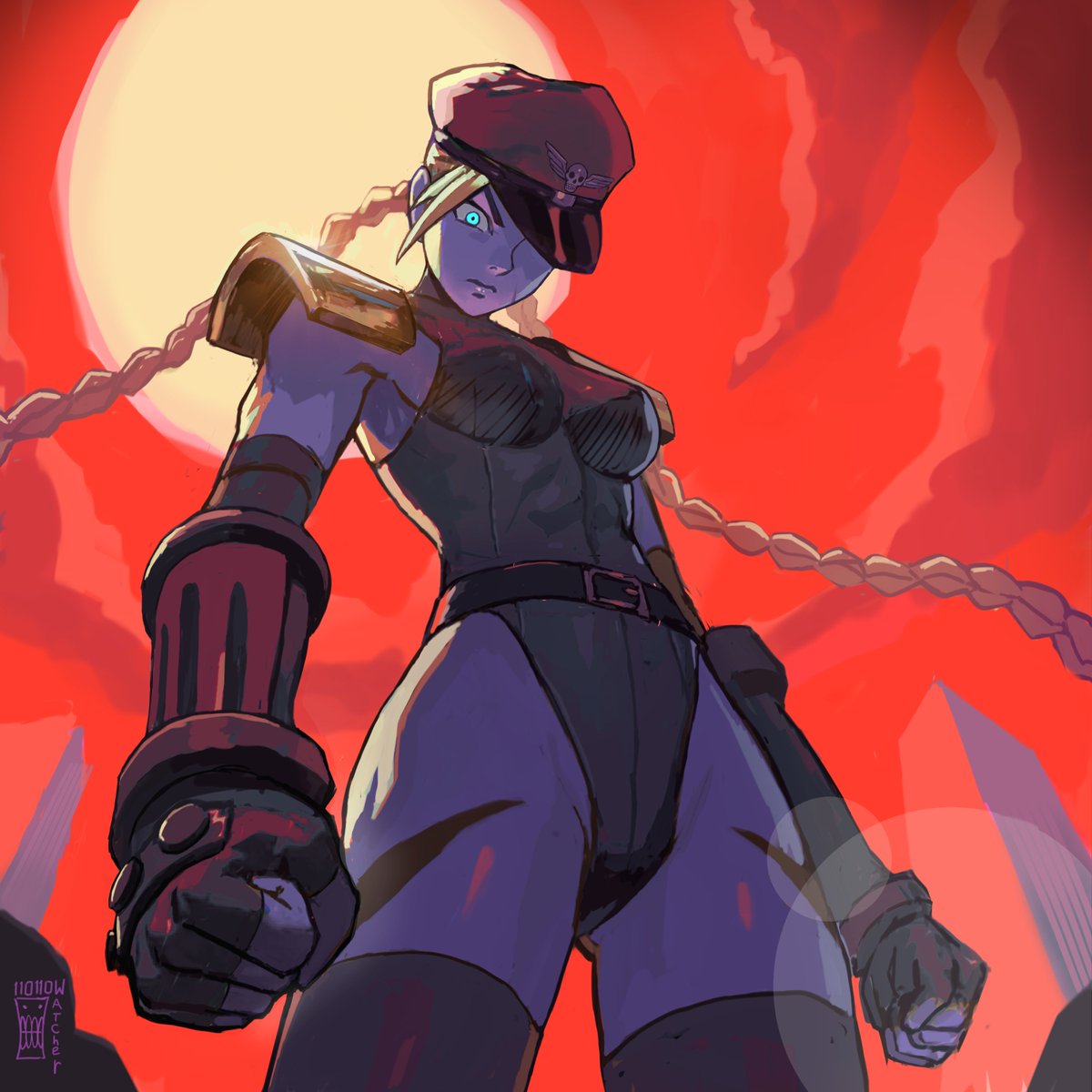 watcher_hollow's tweet photo. Cammy Bison. follow for more xp https://t.co/3YMBLvYGaQ