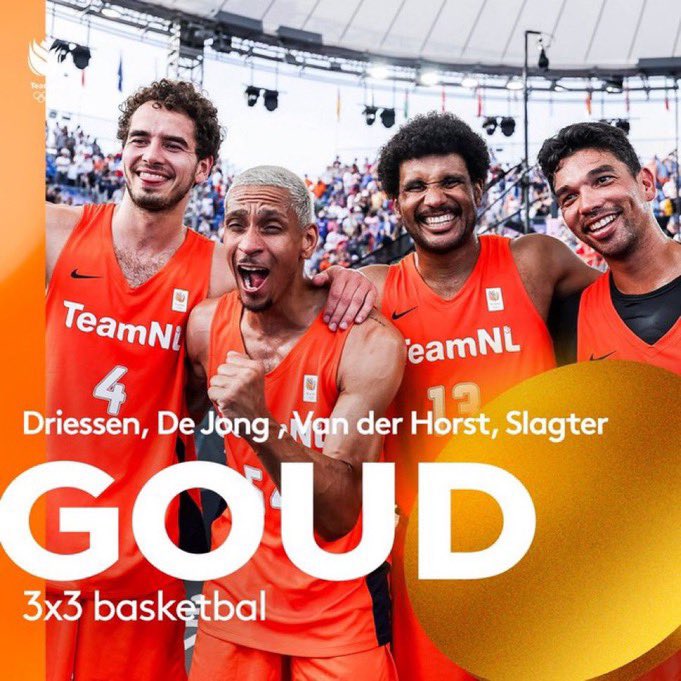 kdevilder's tweet image. Worthy is HIM 🥇 #3x3Basketball  #olympics Waanzinnig slot van een nu al legendarische finale🥵