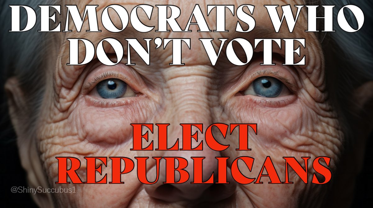 ShinySuccubus1's tweet image. it’s such a *pain* to vote

takes time

takes trouble

doesn’t matter in the end

#VotingIsPower 
#VoteStraightBlueTicket2024